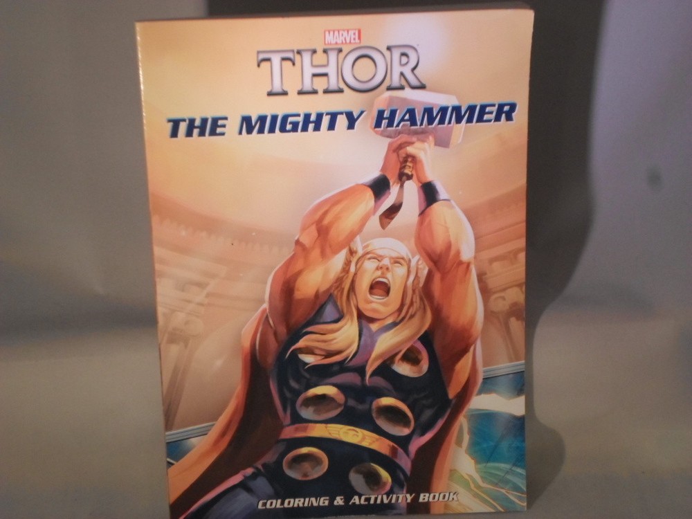 Marvel THOR The Mighty Hammer Coloring & Activity Book                        R3