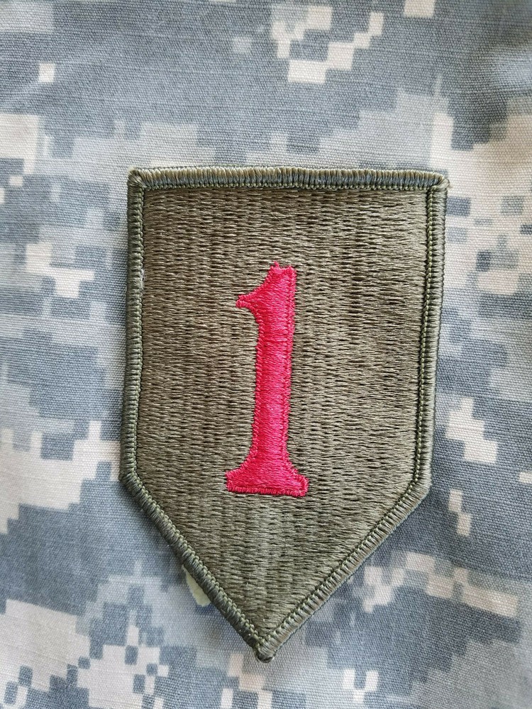 US ARMY - BIG RED 1 - NEW - SEW ON
