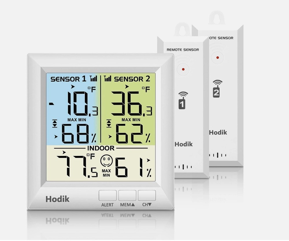 Digital Thermometer Hodik  Wireless USB & Battery Powered