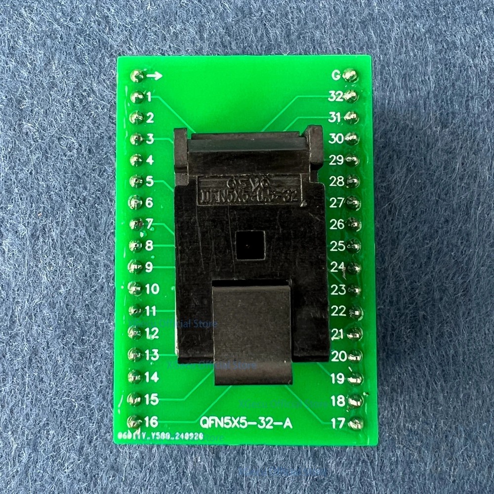 QFN32 / QFN5X5-32L(0.5) Programming Socket W/ Burn-in Test Socket DIP32 Adapter