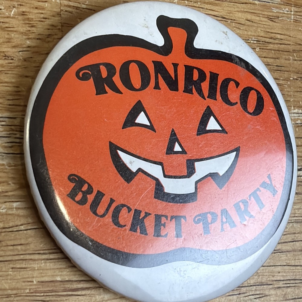 ronrico bucket party button
