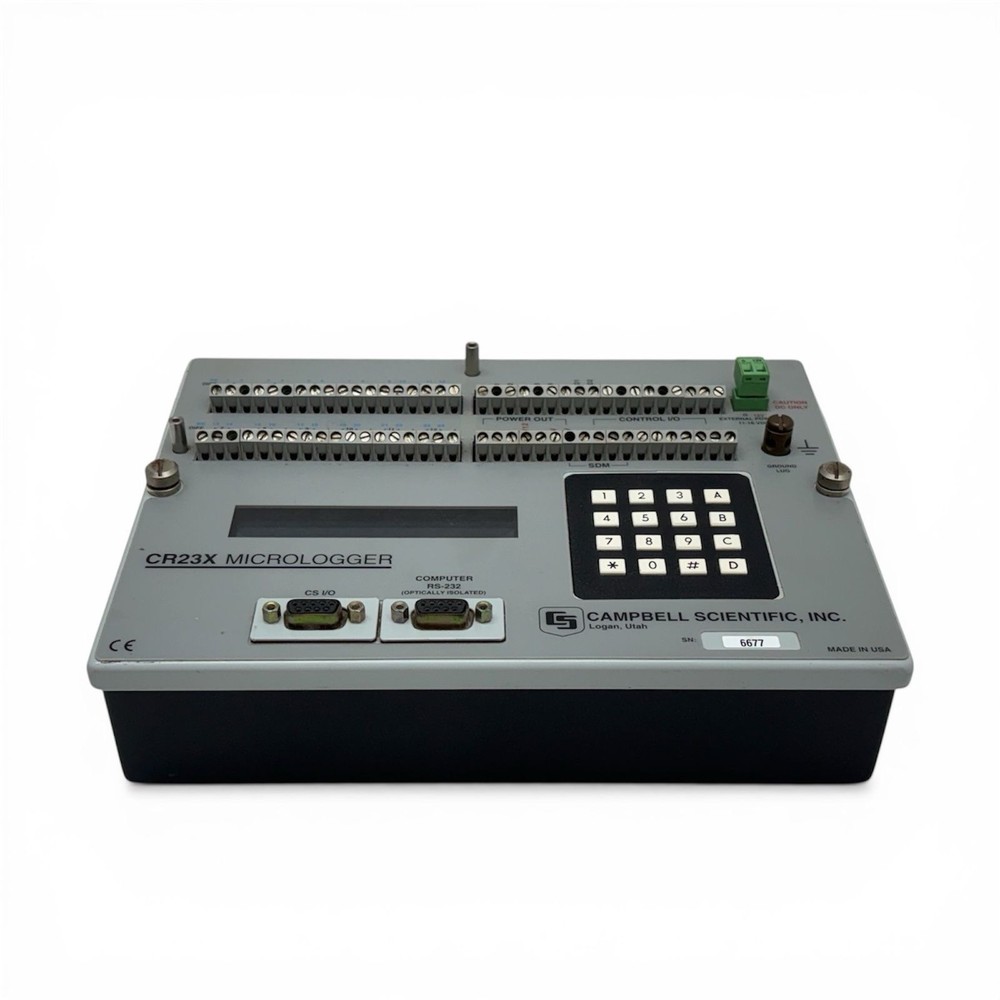 Campbell Scientific CR23X Portable Bench Micrologger Datalogger