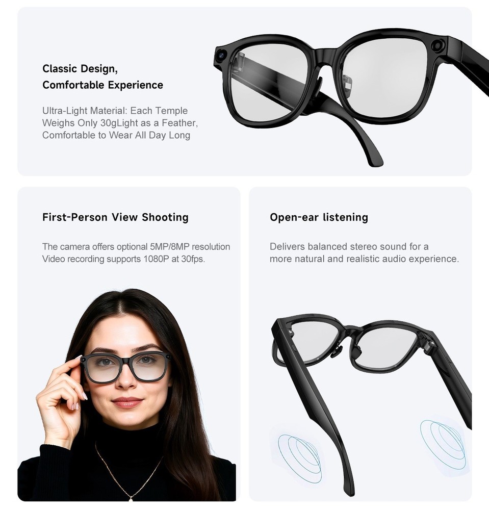 CamGo AI Smart Glasses Pro