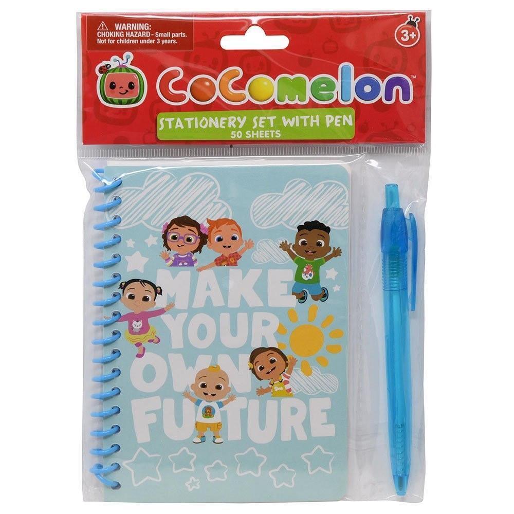 Cocomelon Spiral Notebook with Pen