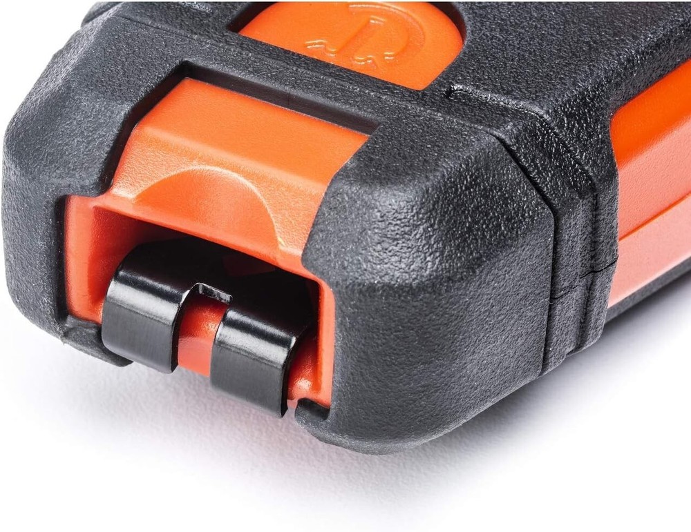 Durable Crescent Chalk Reel 100' with HardMark Blue Chalk - Quick Refill System