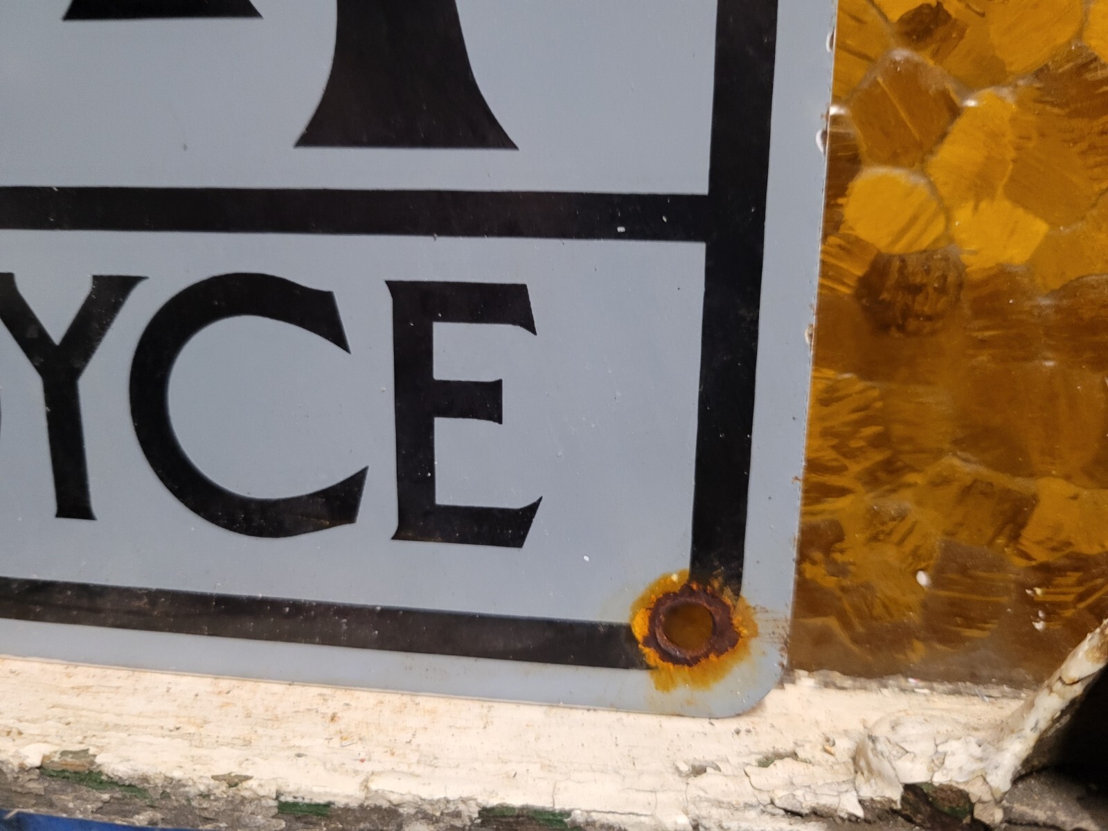 VINTAGE ROLLS ROYCE PORCELAIN SIGN BRITISH AUTOMOBILE DEALER LONDON CAR DEALER