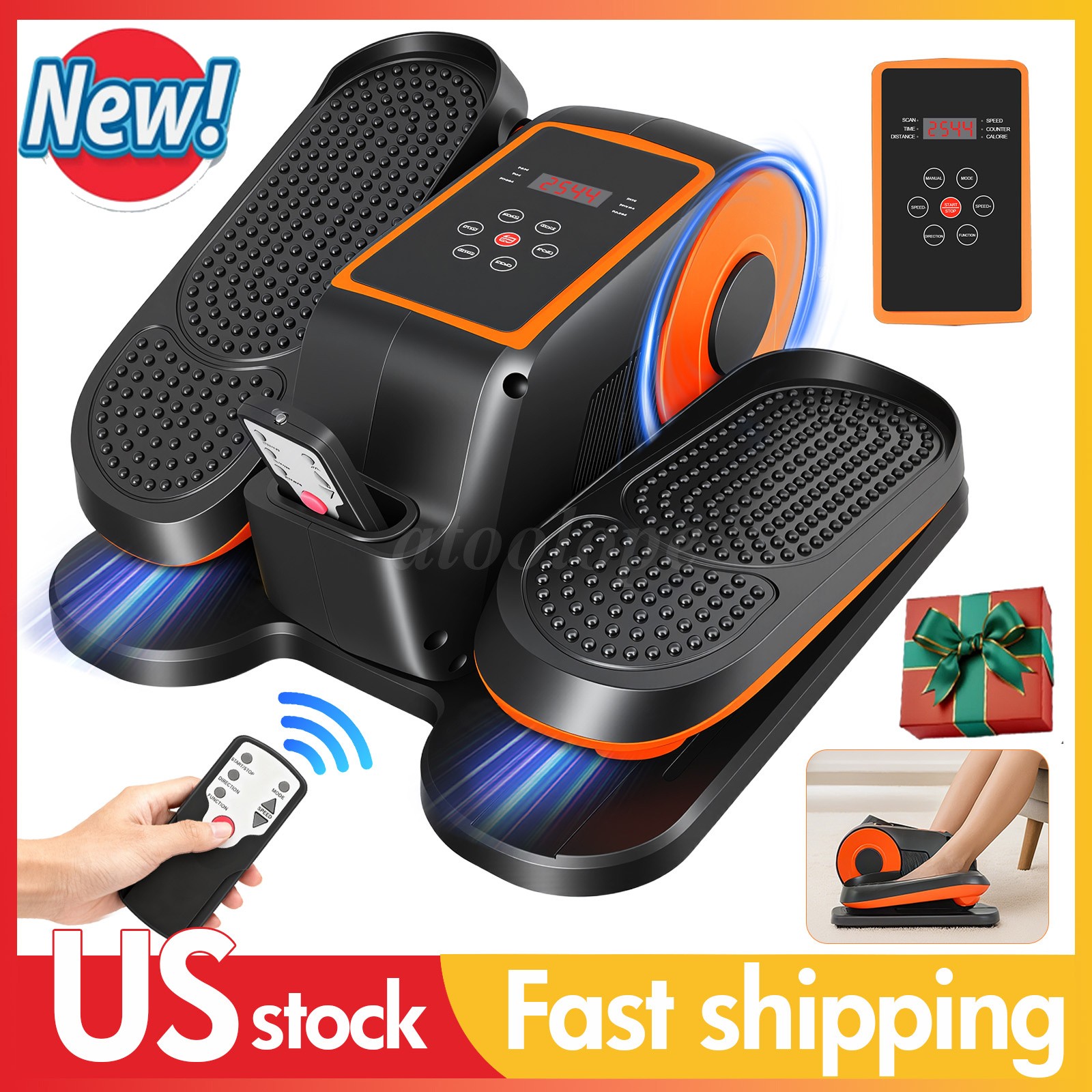 Ellipse Leg Exerciser as Seen on Tv Under Desk Elliptical Machine Seated Eclipse