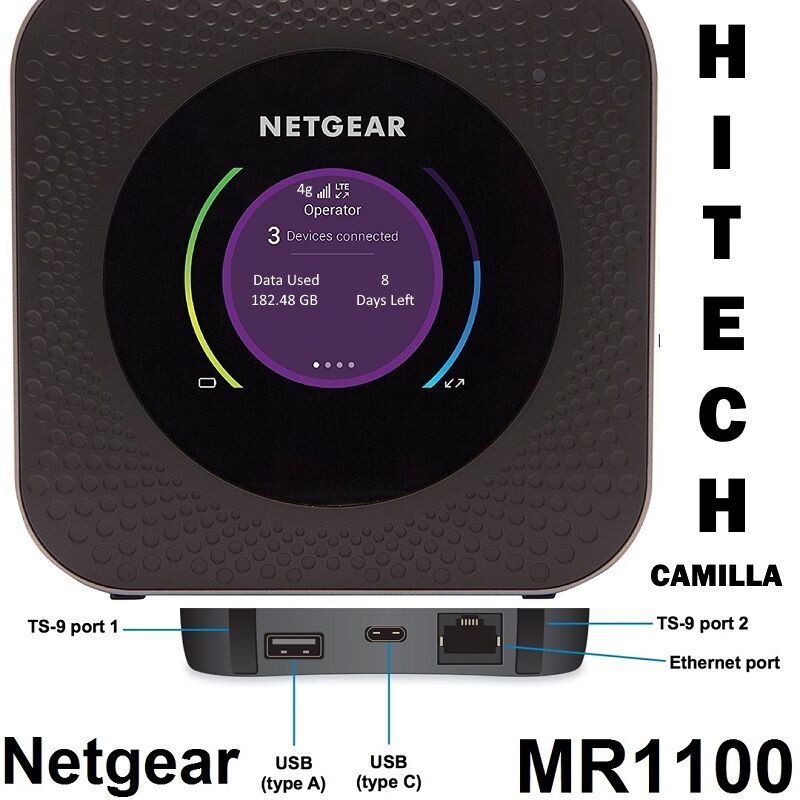 NIGHTHAWK ✅ HOTSPOT INCLUDES 1st MONTH 100GB PLAN ⭐ CRICKET ATT NETWORK