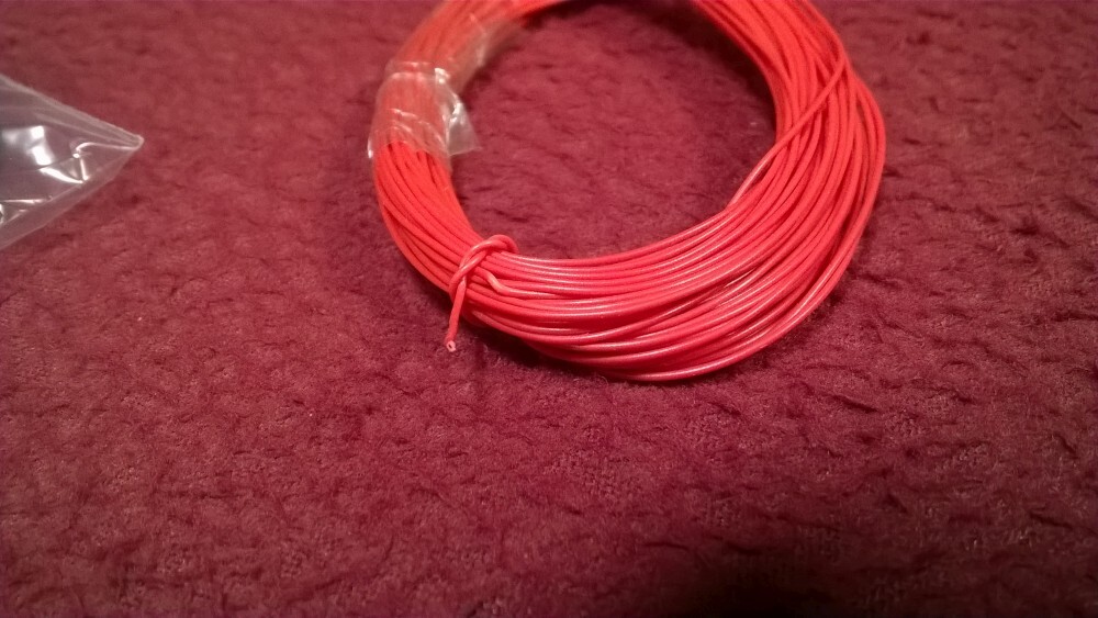 #2 DCC DECODER STRANDED 6MW (32g) HOOK-UP WIRE - 8 COLOR PACK - 10mtr/33ft EACH