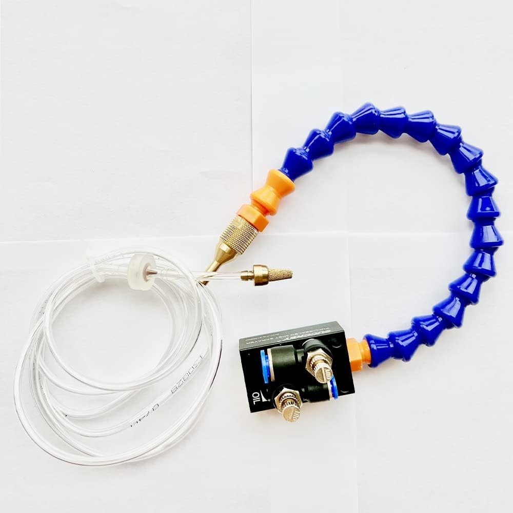 Mist Coolant Lubrication System - Adjustable Nozzle for CNC & Drills