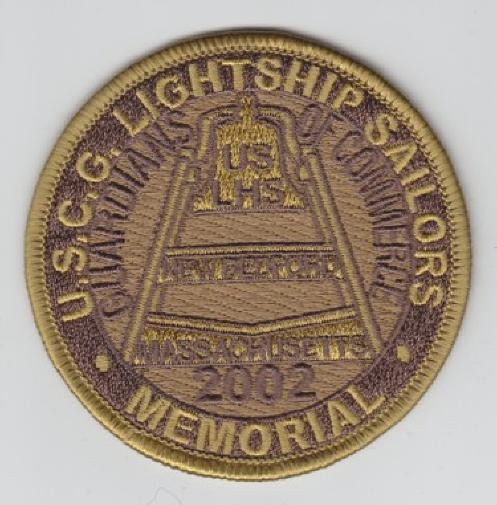 USCG patch: Lightship Sailors Memorial