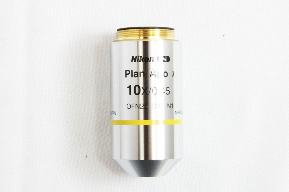 Nikon CFI Plan Apo Lambda 10x / 0.45 DIC N1 ∞/0.17 WD 4 Microscope Objective