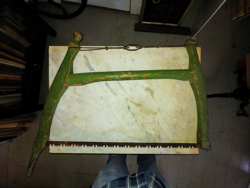 Antique Native American Racing Bow Saw