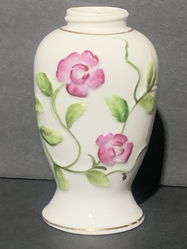 Porcelain Rose Vase/Dispenser