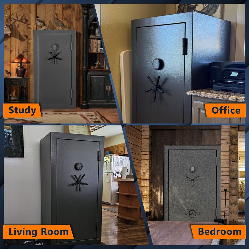 Electronic Safe Lock Replacement Keypad with Solenoid Lock, Gun Safe Lock wit...