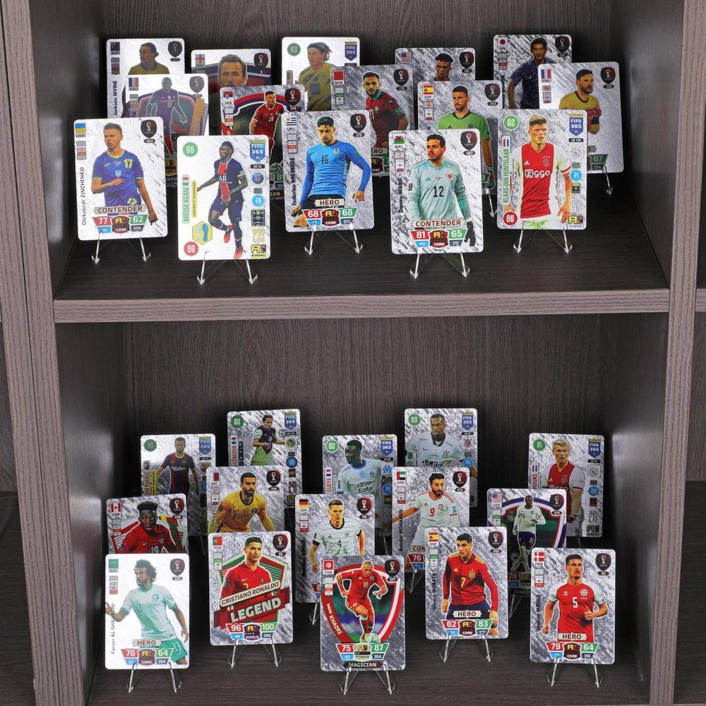 PSA Card Display Stands, 30 Pack Clear Acrylic, Clear