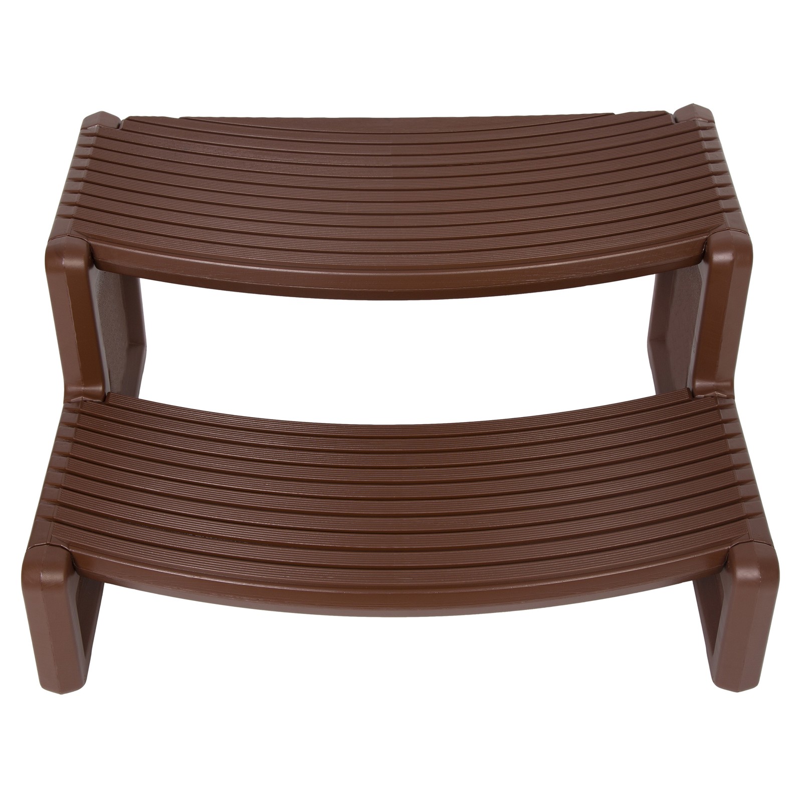 Universal Spa Hot Tub Steps No Slip Handi-Step Dark Gray/Black/Carbon Gray/Brown