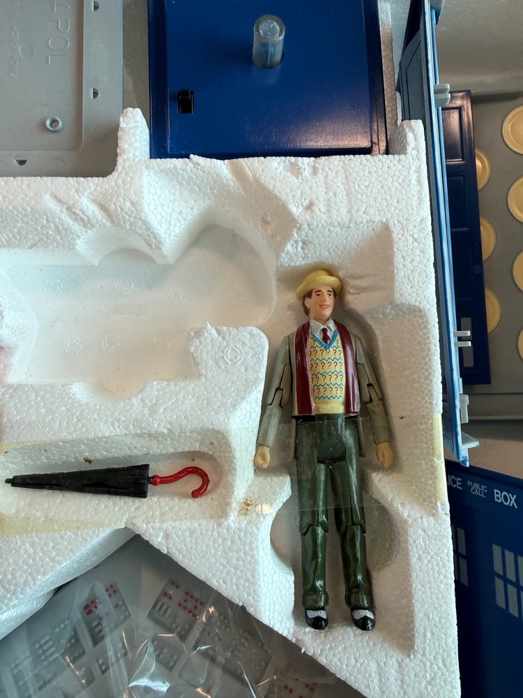 Doctor Who 25th Anniversary Commemorative Set Diorama Playset Electronics Work!