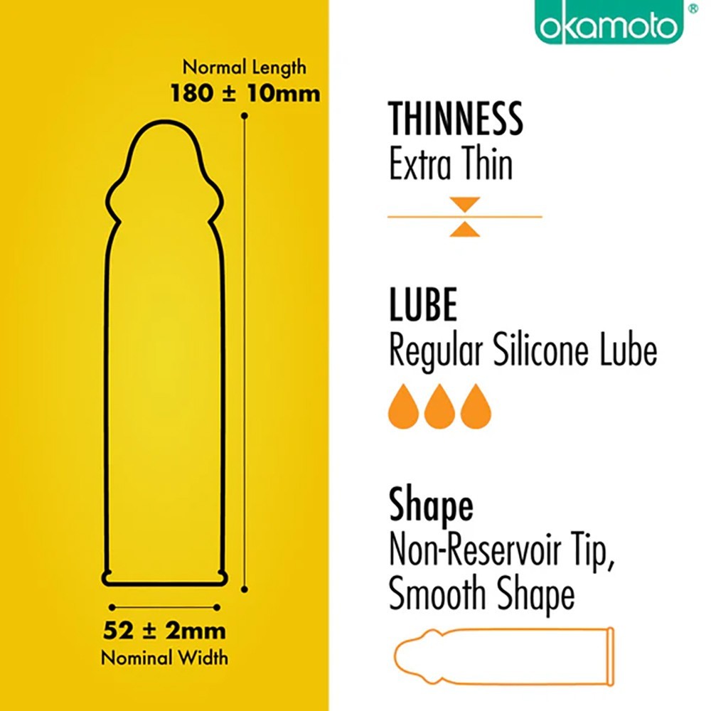 Okamoto 003 Real Fit Condom 10 pcs