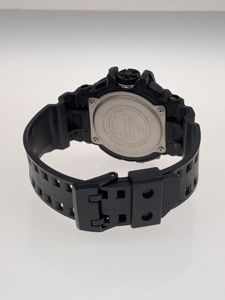 CASIO Quartz Watch G SHOCK Digital Analog Rubber BLK BLK