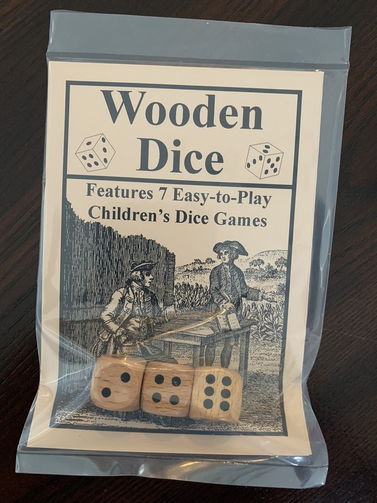 Historical Wooden Dice