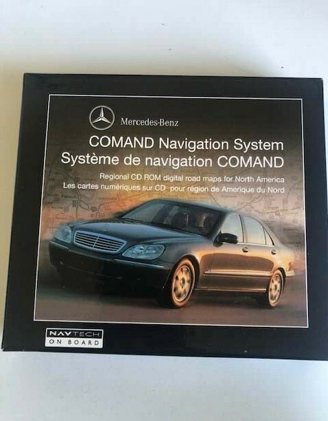 Mercedes-Benz Comand Navigation System CD ROM Map 7
