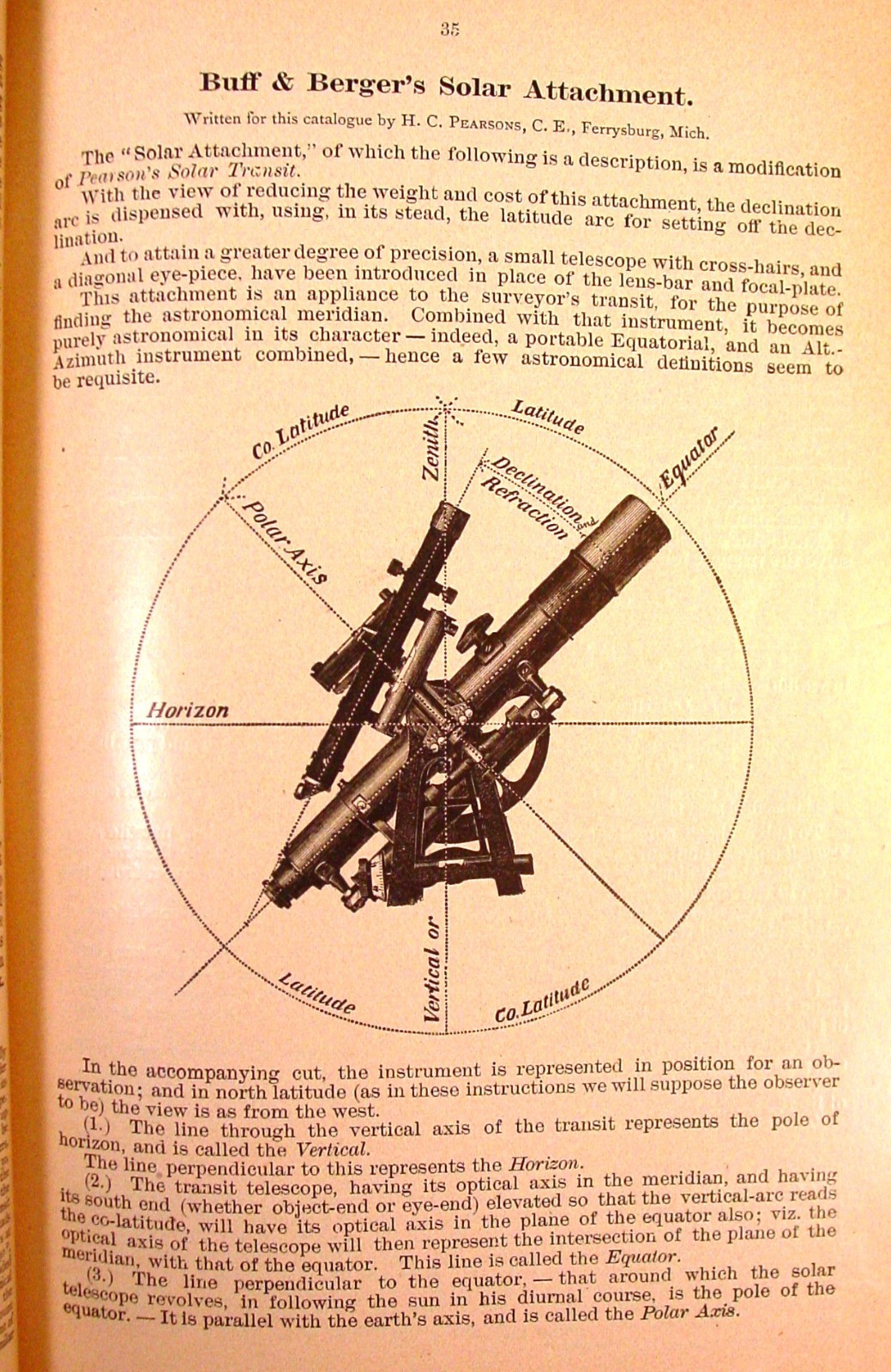 1894 Buff Berger Surveying Insts. Catalog