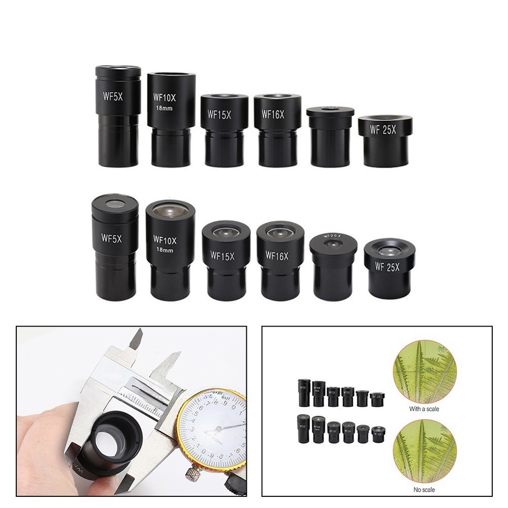 Wide Angle Biological Microscope Eyepiece Crafted from Full Metal Materials