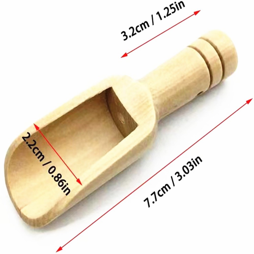 2Pack Mini Scoop Salt Sugar Coffee Spoon Tool Kitchen Cooking Tool
