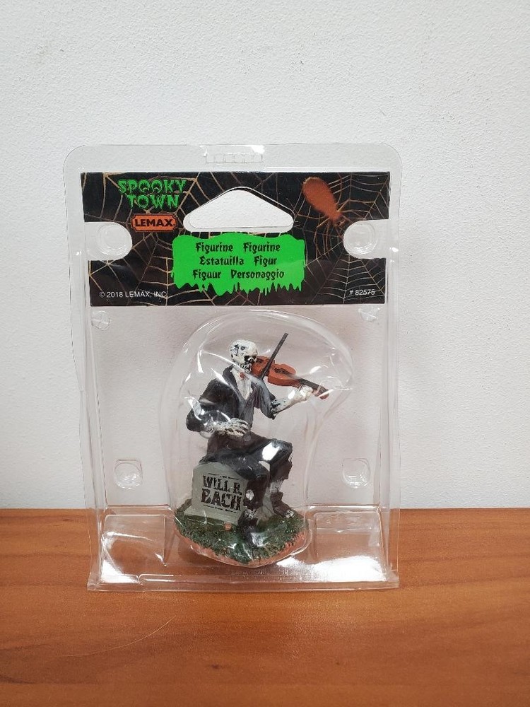 SPOOKY TOWN SKELETON VIOLIN PLAYER (NLG053510)