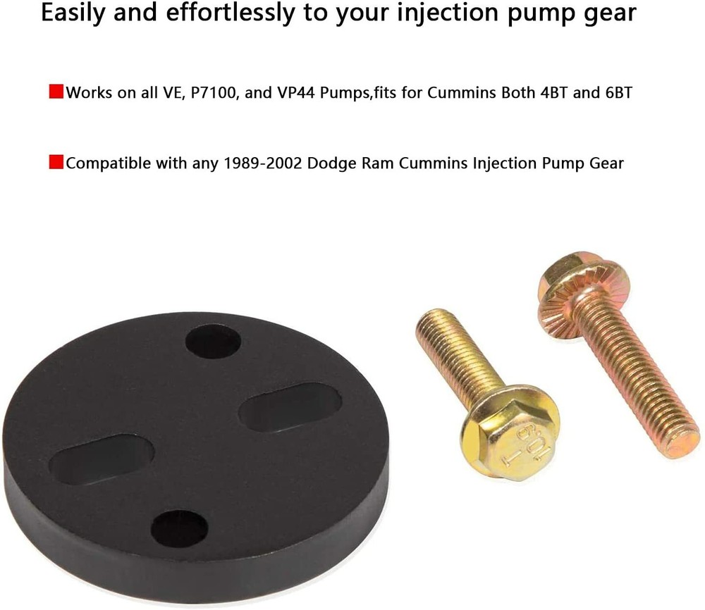 Injection Pump Gear Puller Tool Kit For Cummins Engine Dodge Ram Bosch VE Diesel