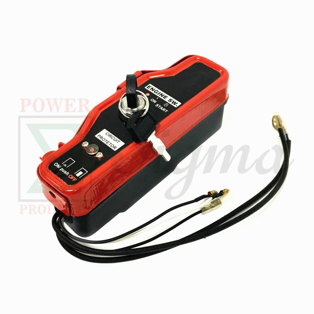 New Ignition Switch Box With Key For DuroMax XP7HPE 7HP Electric Start Engine