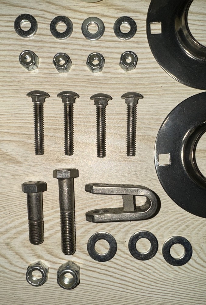 Boat Steering Cable Splash Well Mounting Kit