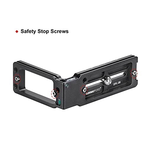 DSLR Arca Swiss Quick Release L Bracket Plate for Tripod Camera Mount Accessory