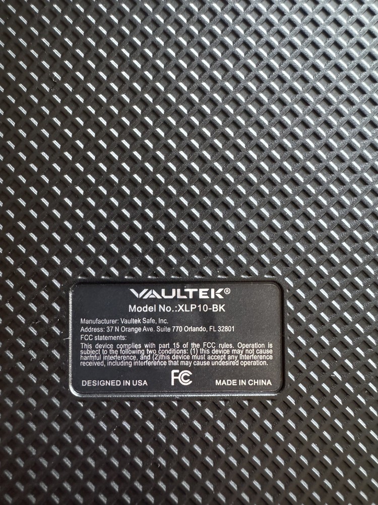 Vaultek® LifePod 10 Edition X Compact Lockable (Used)
