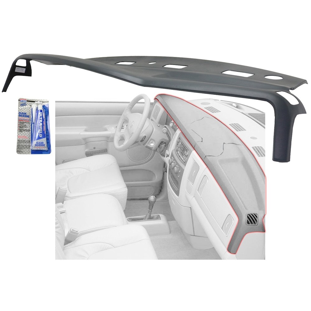 Dash Cover For 2002-05 Dodge Ram 1500 2003-05 Ram 2500 Molded ABS Thermoplastic