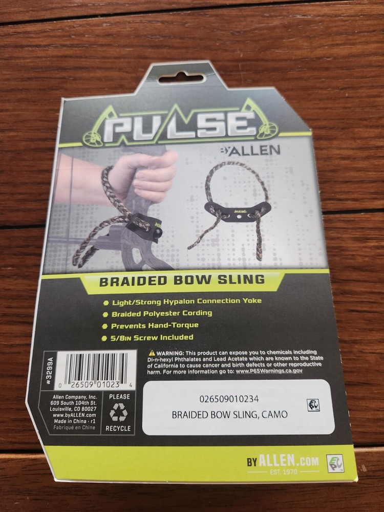 Allen Pulse Braided Bow Sling (2 Pack)
