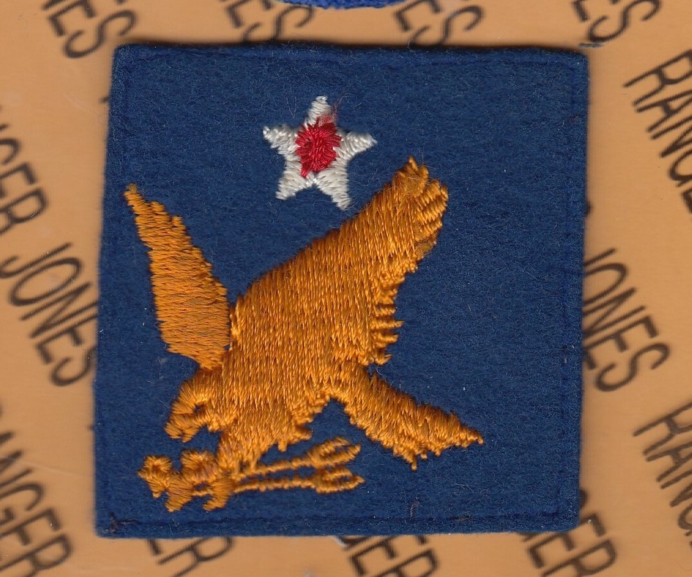 WWII Army Air Force 2nd Air Force wool 2.75" patch B