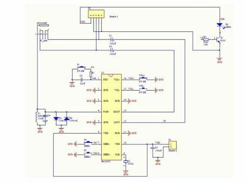 76-108MHz Wireless Stereo FM Radio Receiver Module Electronic Learning Kits