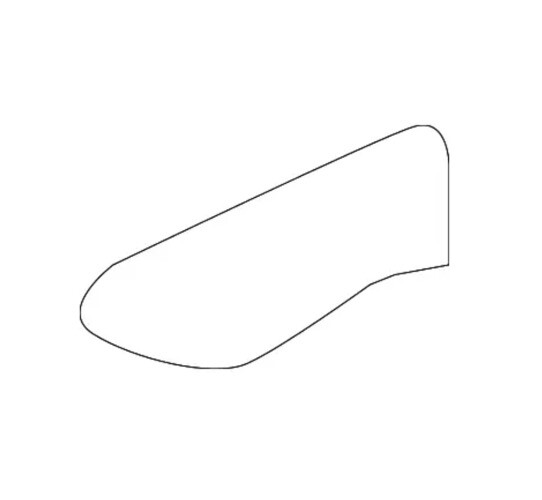 Genuine Hyundai Handle Inside Cap 82629-B1000-4X