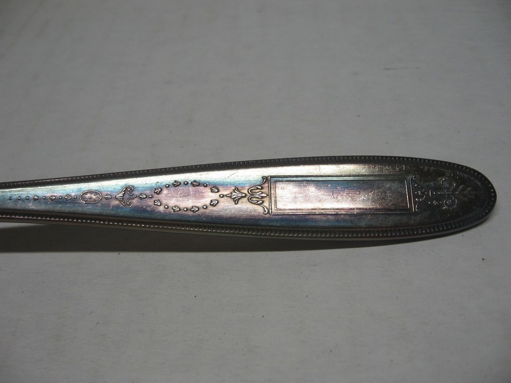 3 Solid Serving Spoons Oneida Community Plate Grosvenor 1921