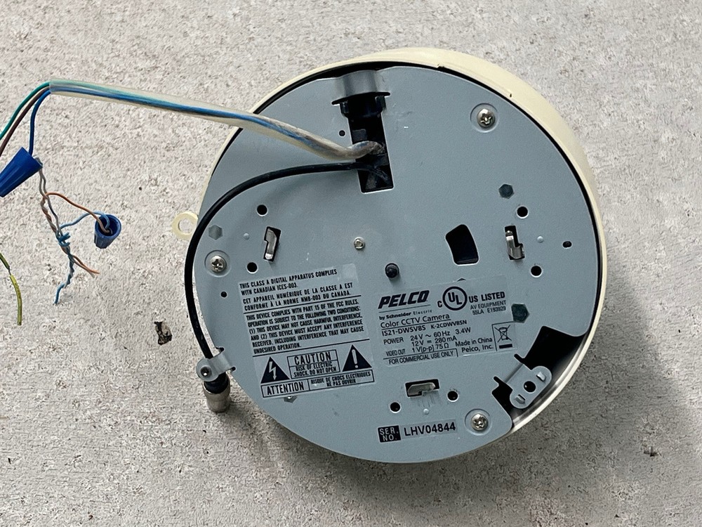 PELCO IS21-DWSV8S Color CCTV Dome Camera