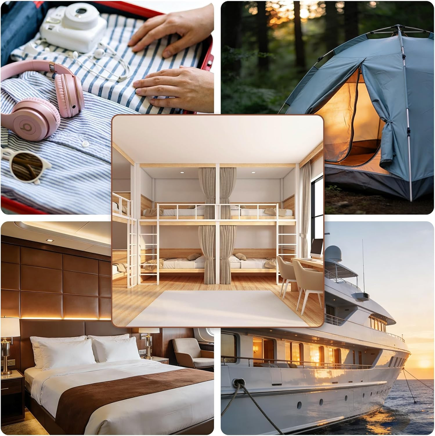 3-Pack Metal Hat Hangers with 30 Clips for Closet Storage and Display