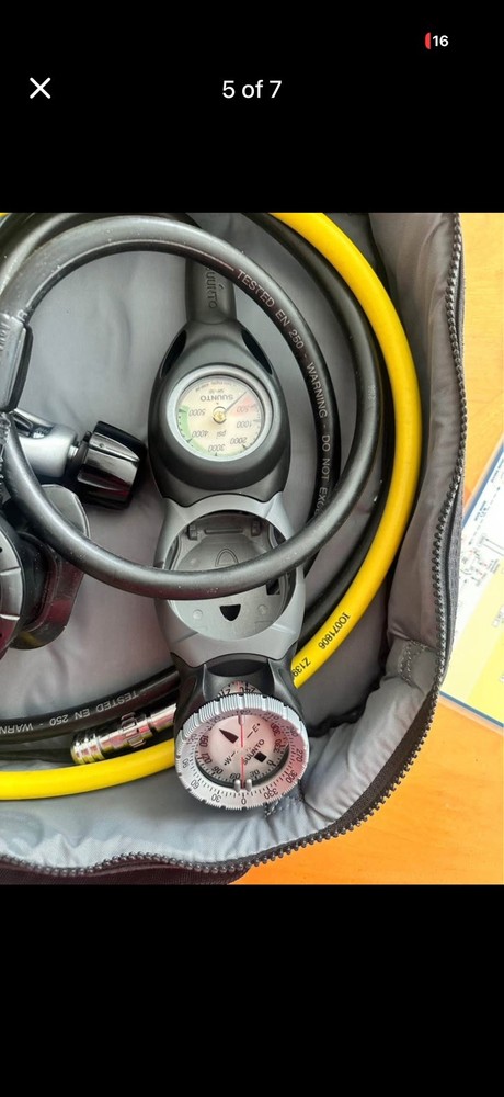 Suunto Gekko Diving Regulator With DIve Computer