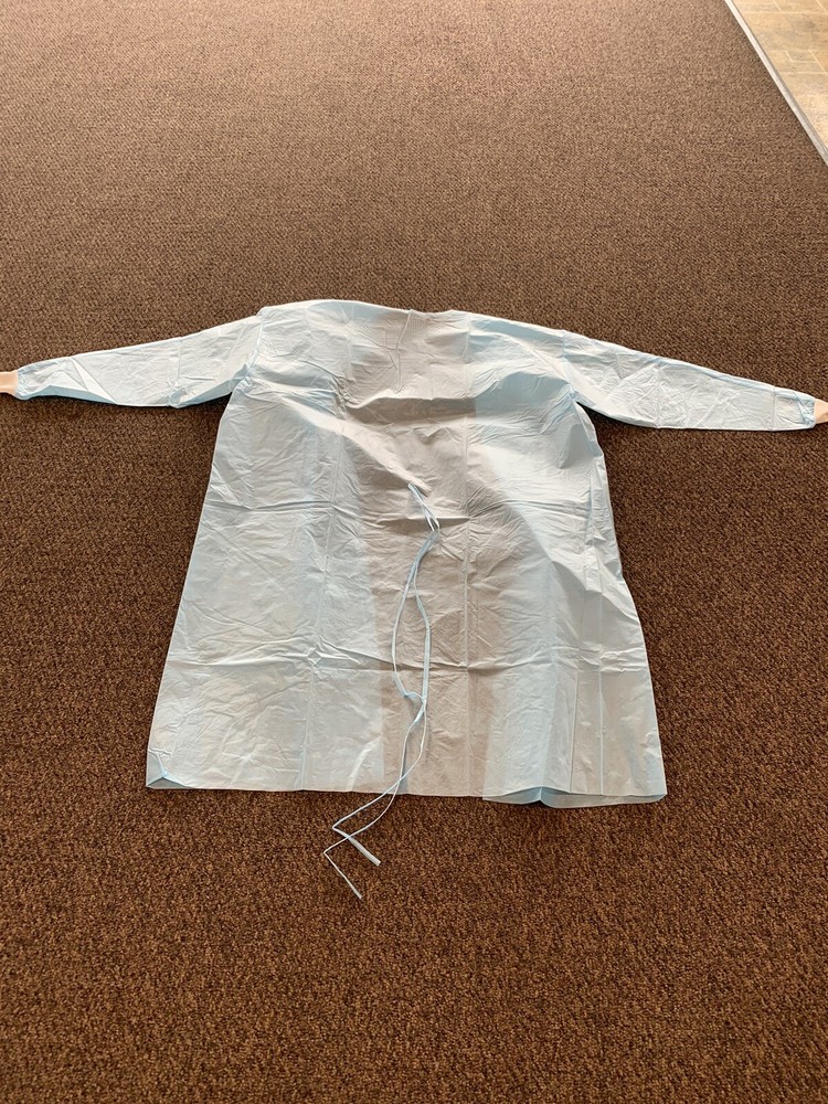 5 - LEVEL 1 DISPOSABLE ISOLATION GOWNS INDIVIDUALLY PACKAGED GOWN
