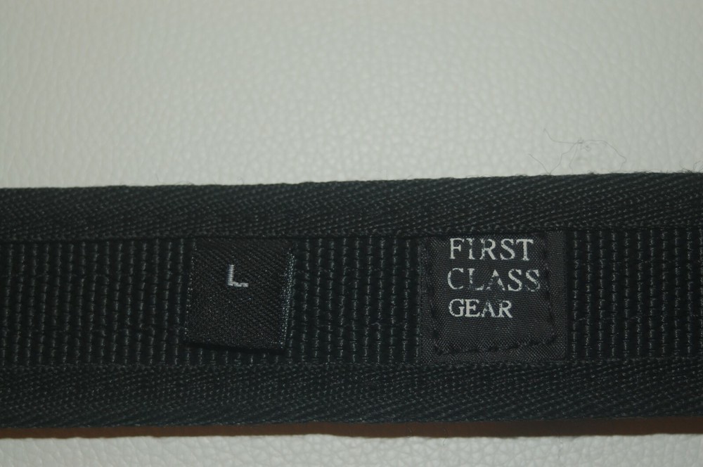 Hook/Loop Trouser/Inner Belt Black, Size Large 38-42
