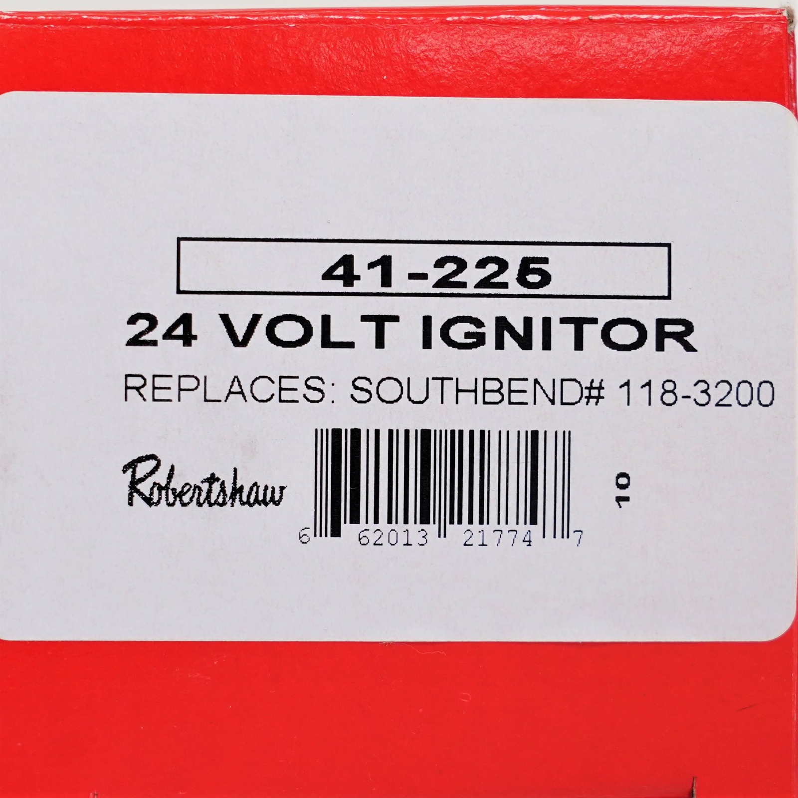 41-225 Robertshaw Commercial Oven Gas Ignitor Bakers Pride 2065874