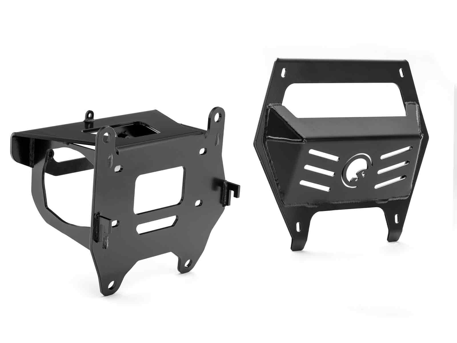 SuperATV Winch Mounting Plate for Polaris RZR Pro R / Turbo R (2022+)