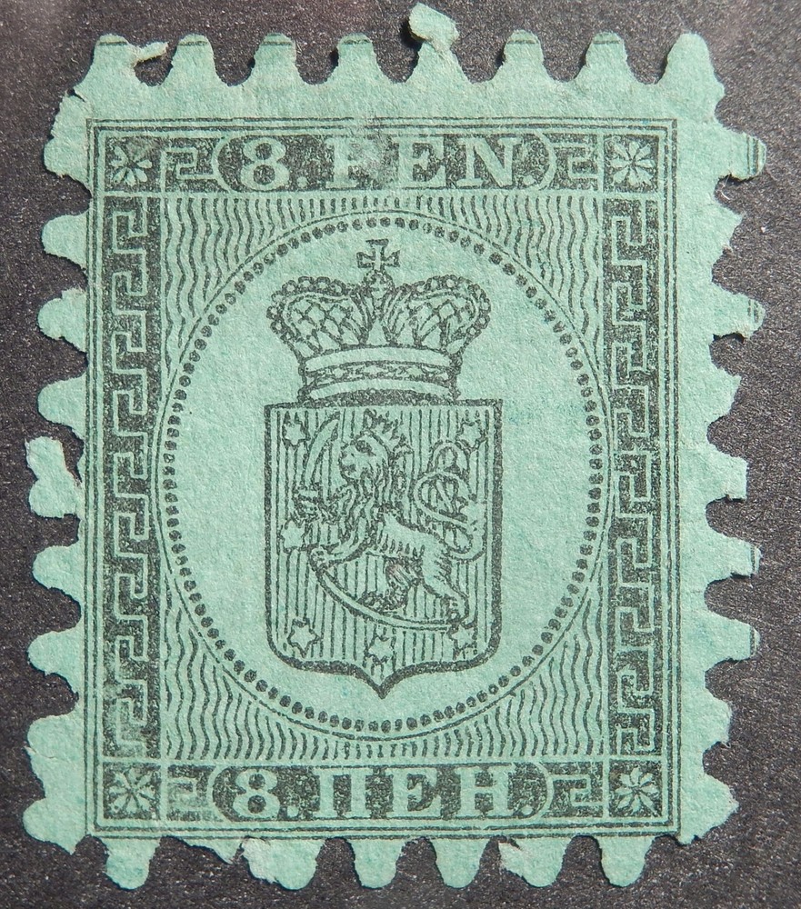 Finland Scott # 07, Mint No Gum
