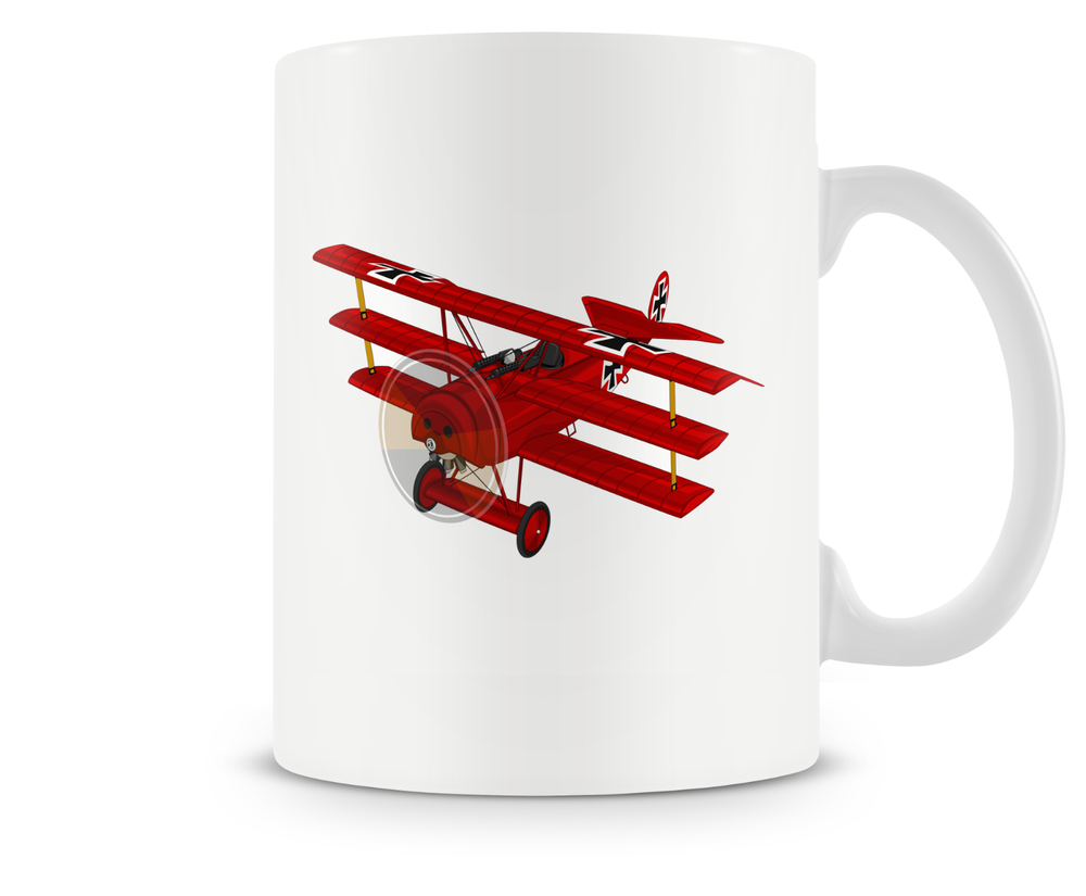 Fokker Dr.I Triplane Mug - 15oz